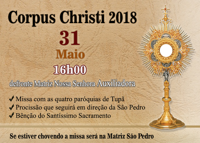 Parquia So Pedro de Tup - A servio do evangelho