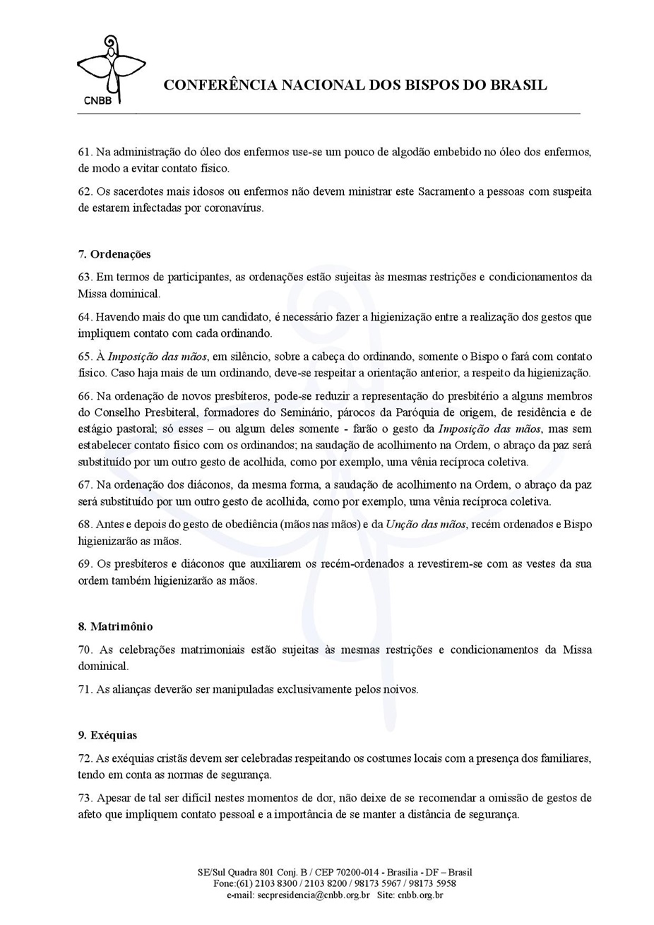 Decreto de 31072020 da Diocese de Marlia/SP