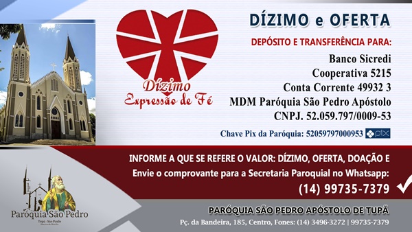 Dzimo e Oferta na So Pedro de Tup