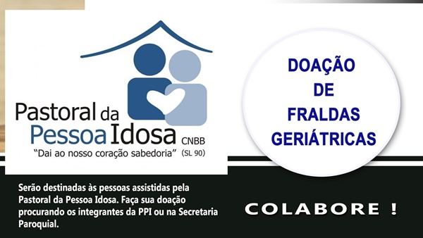 PPI pede doaes de fraldas geritricas