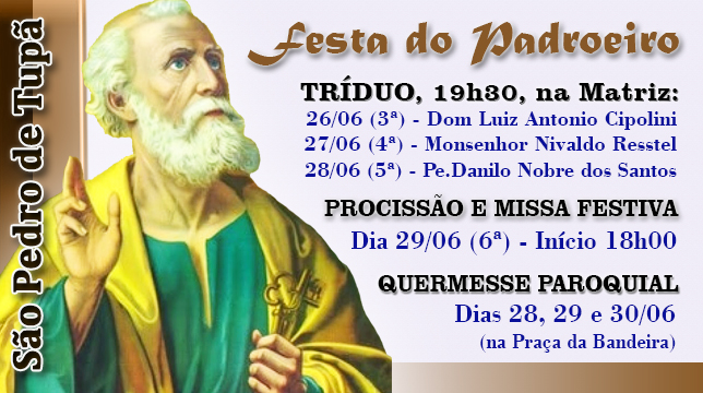 Parquia So Pedro de Tup - A servio do evangelho