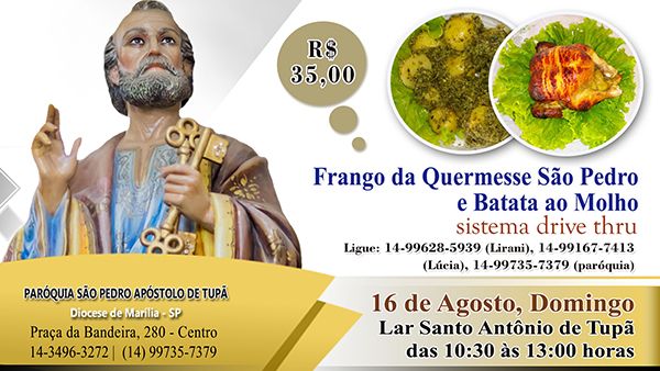 Equipe se mobiliza para a realizao de mais um 'Frango Assado da Quermesse e Batata ao Molho'